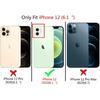 siduater Strap Holder Case for 6.1" iPhone 12 with Wristband Kickstand, Clear Soft TPU Protective Shockproof Bumper Cover, Adjustable Hand Grip Loop
