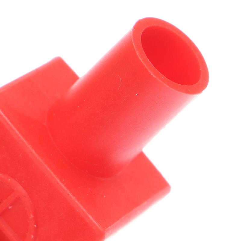 4Pcs/Set Universal Square Motorcycle Car Battery Terminals Rubber Covers