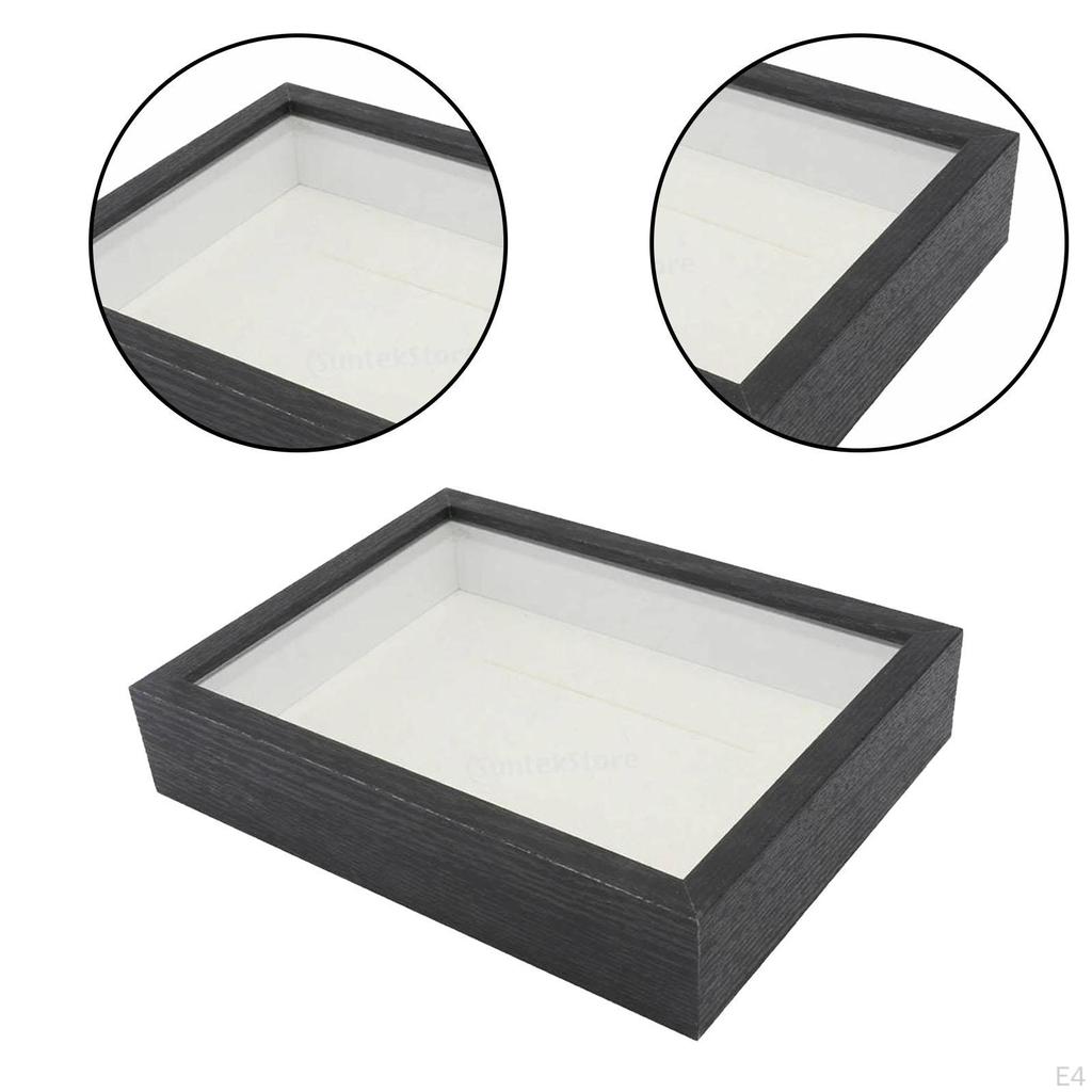 DIY Shadow Box Frame Dried Flower Display Rectangle Picture