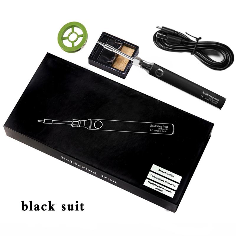 5V Micro Soldering Iron USB Battery Wireless Soldering Iron Portable Electric Welding Machine Solder Pen