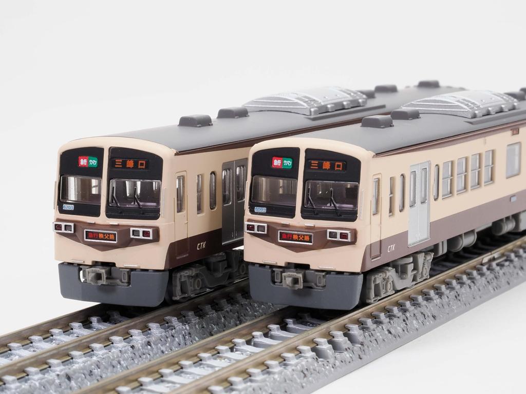 Tomytec Railway Chichibu Railway 6000 Series 300 Series Revival Diorama 335412 Collection (Old Color) 3-Car Set, Supplies,