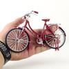 1:10 Mini Alloy Model Bicycle Diecast Metal Finger Mountain Racing Bike Adult Simulation Collection Gifts Toys Desktop Ornaments