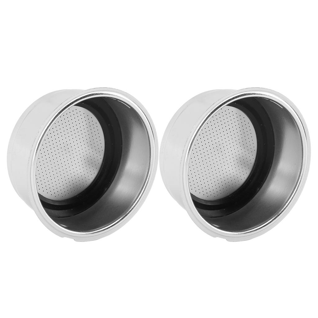 51mm 2 Cești Coș Filtru Portafiltru Oțel Inoxidabil Filtru Cafea Coș pentru Cafea Delonghi