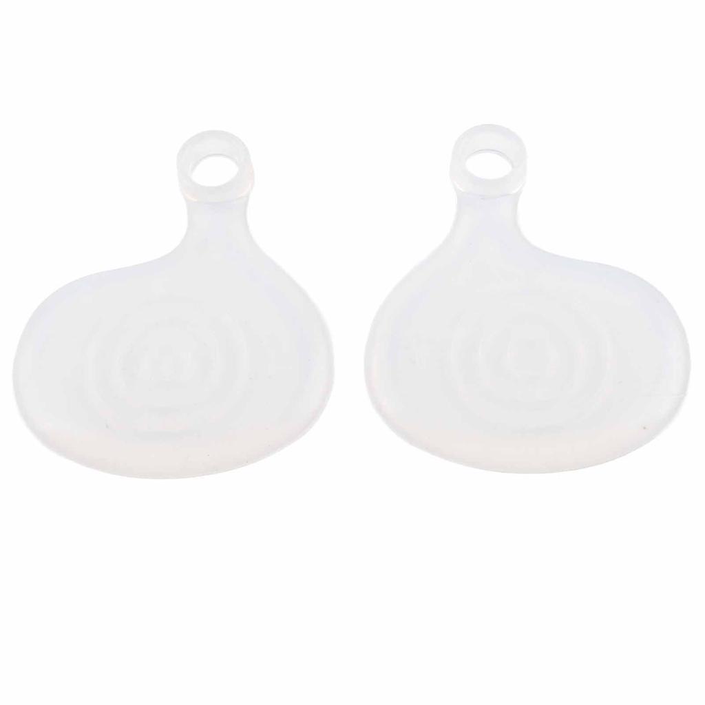 2pcs Unisex Silicone Forefoot Relieve Pain Correction Shock Absorption Insoles Cushion S