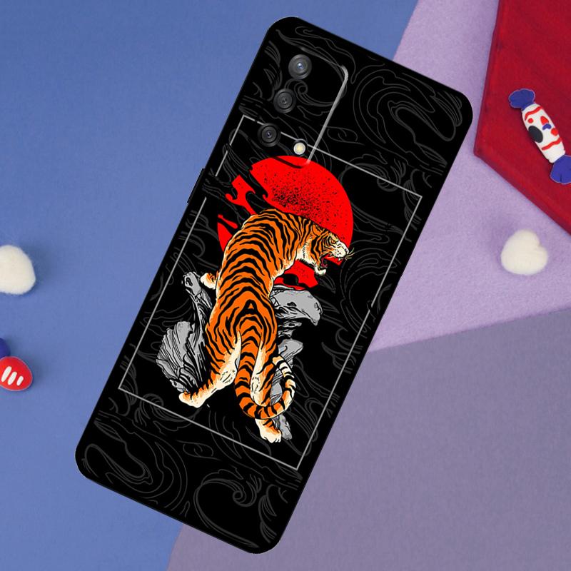 

Tiger Red Sun Japan Art Case For Oppo A17 A60 A40 A80 A16 A76 A96 A98 A58 A78 A18 A38 A57 A74 A54 A94 A15 A5 A6 Pro OPPO A5 Pro 5G
