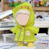 Doll Raincoat Set for 17cm Dolls Waterproof Cape Boots Fashion Cartoon
