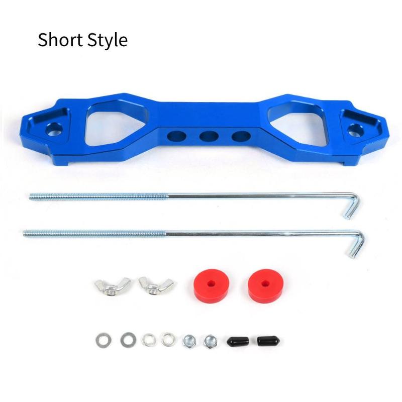 140Mm/190Mm Billet Aluminum Car Battery Tie Down Mount Bracket Brace Battery Fasten Bracket Holder 14Cm 19Cm
