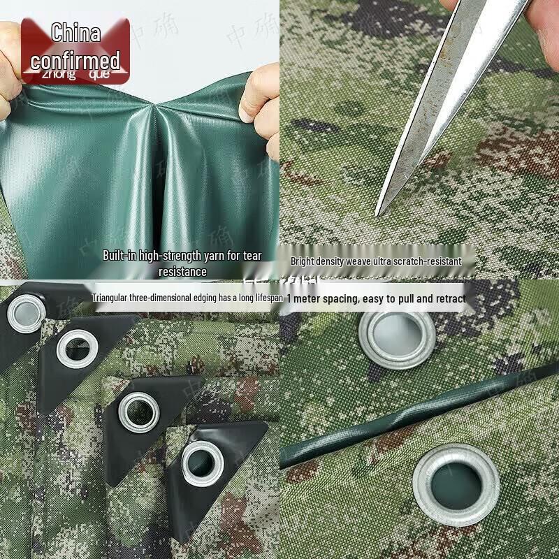Heavy-Duty Waterproof Sunshade Tarp and Tent Cover