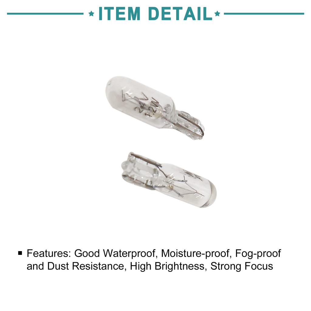 ACROPIX Dashboard Instrument Bulb Instrument Light T5 24V 1.2W Indoor