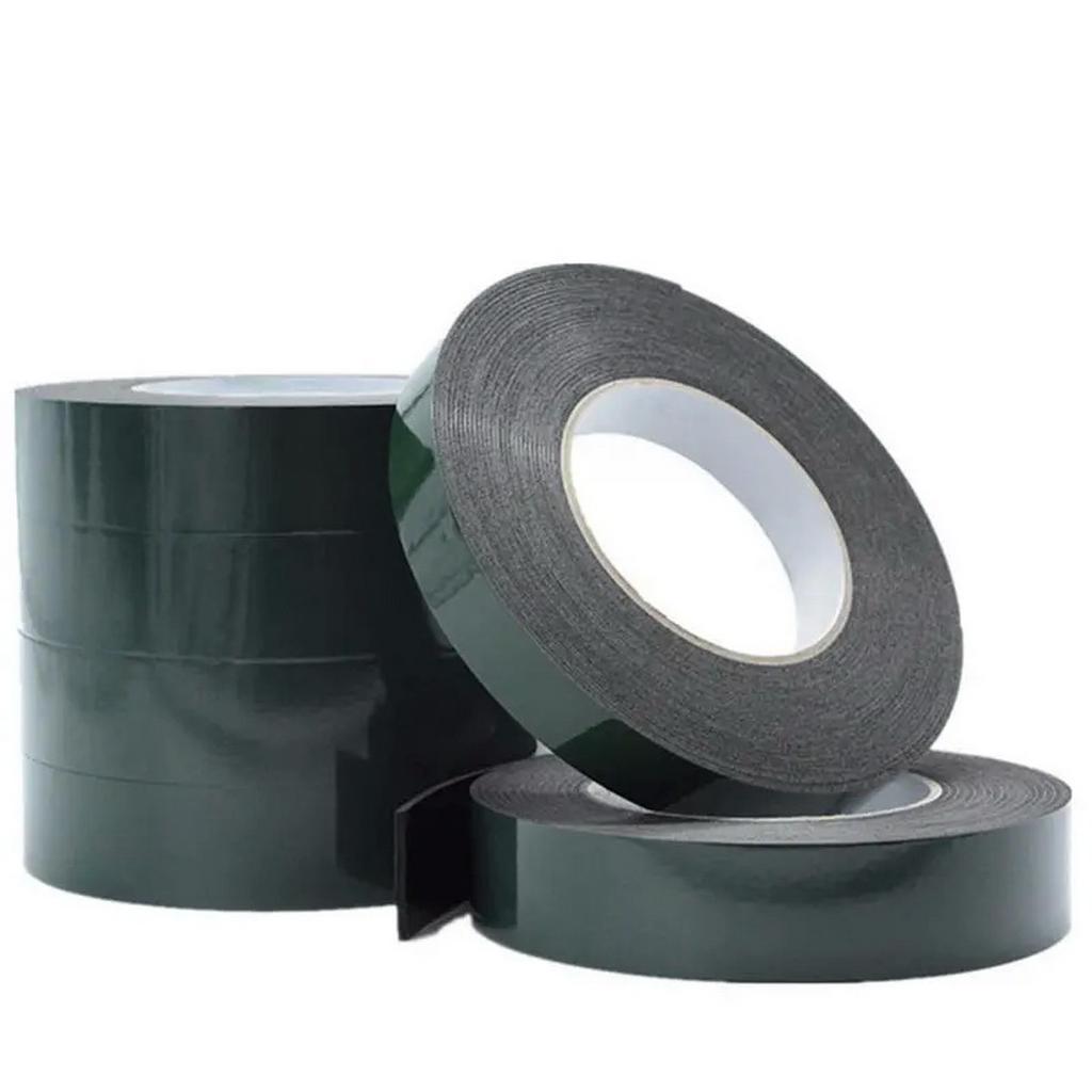 Generic High Density Foam Insulation Tape, New Roll Black Super Strong Sticky Waterproof Adhesive Double Sided Foam Tape
