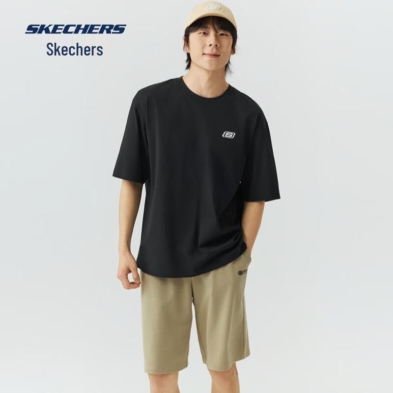 

Унисекс футболка Skechers с коротким рукавом из трикотажа L226U045 L 100