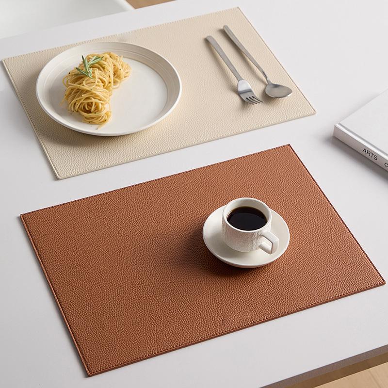Advanced Modern Light Luxury Western Food Placemat Waterproof, Oil-proof, Heat-insulating and Anti-scalding Dining Table Mat