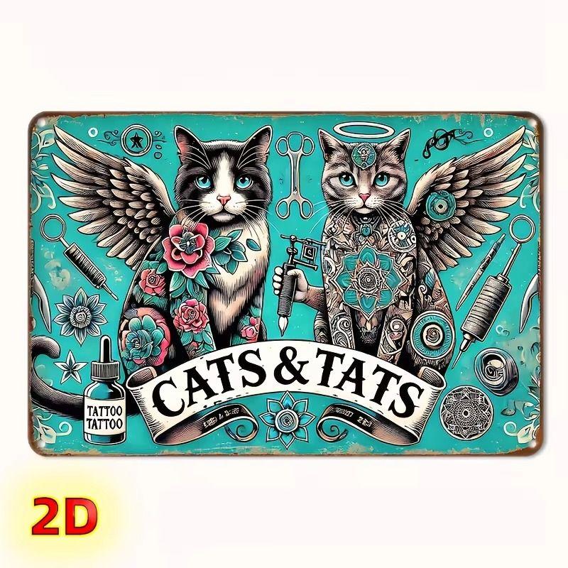 Vintage Metal Sign Tin Poster Wall Art Decor