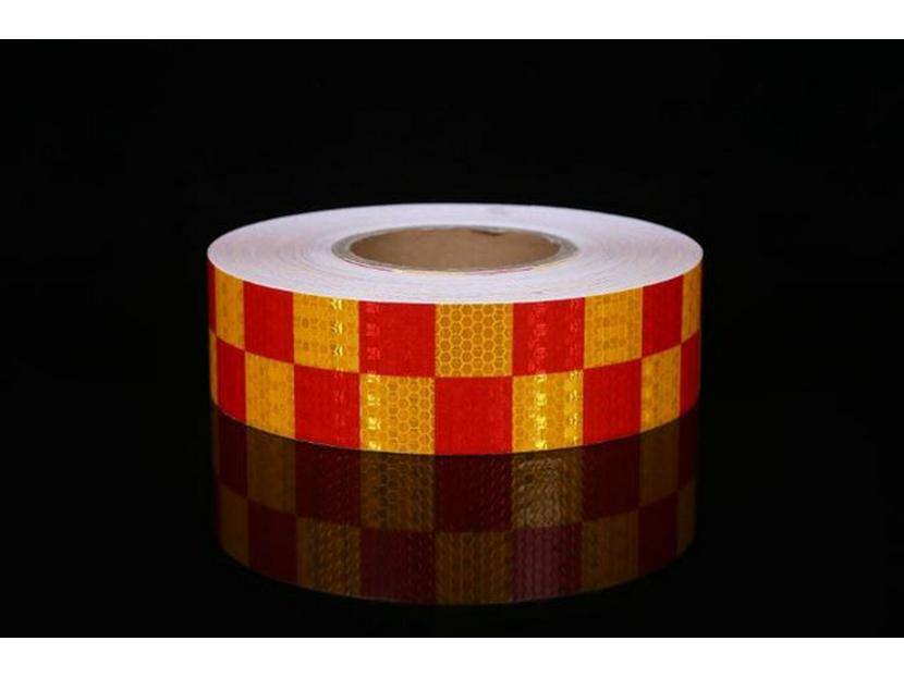 Reflective Safety Warning Tape 5cm X 3m for Trucks, Buses, and Cars