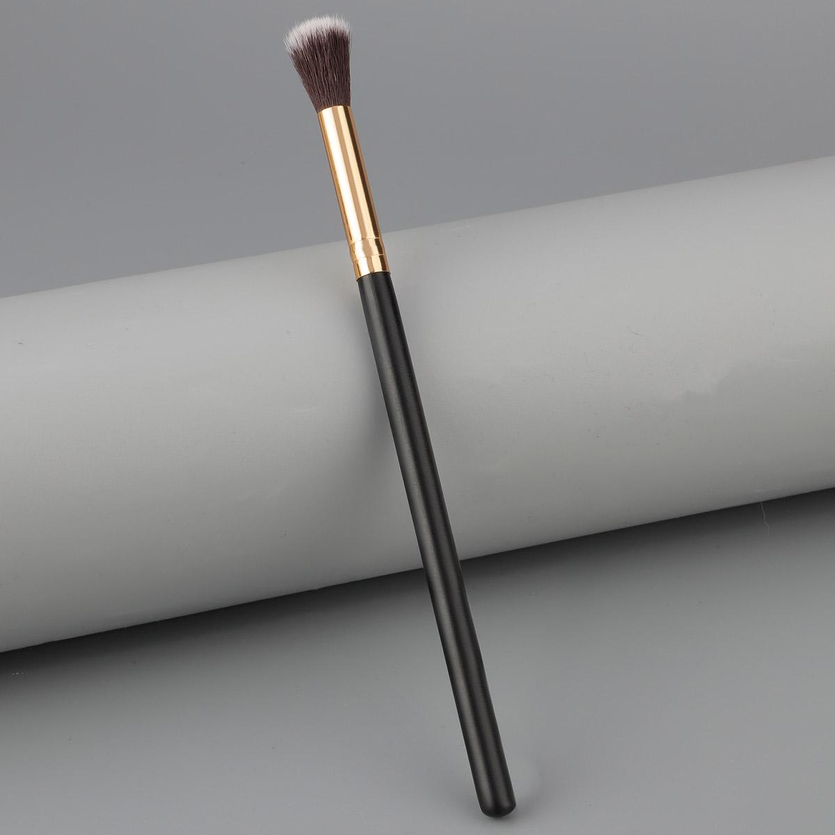 

Single Eye Eye Shadow Round Head Black Gold Brush Handle Eye Shadow Halo Dye Brush
