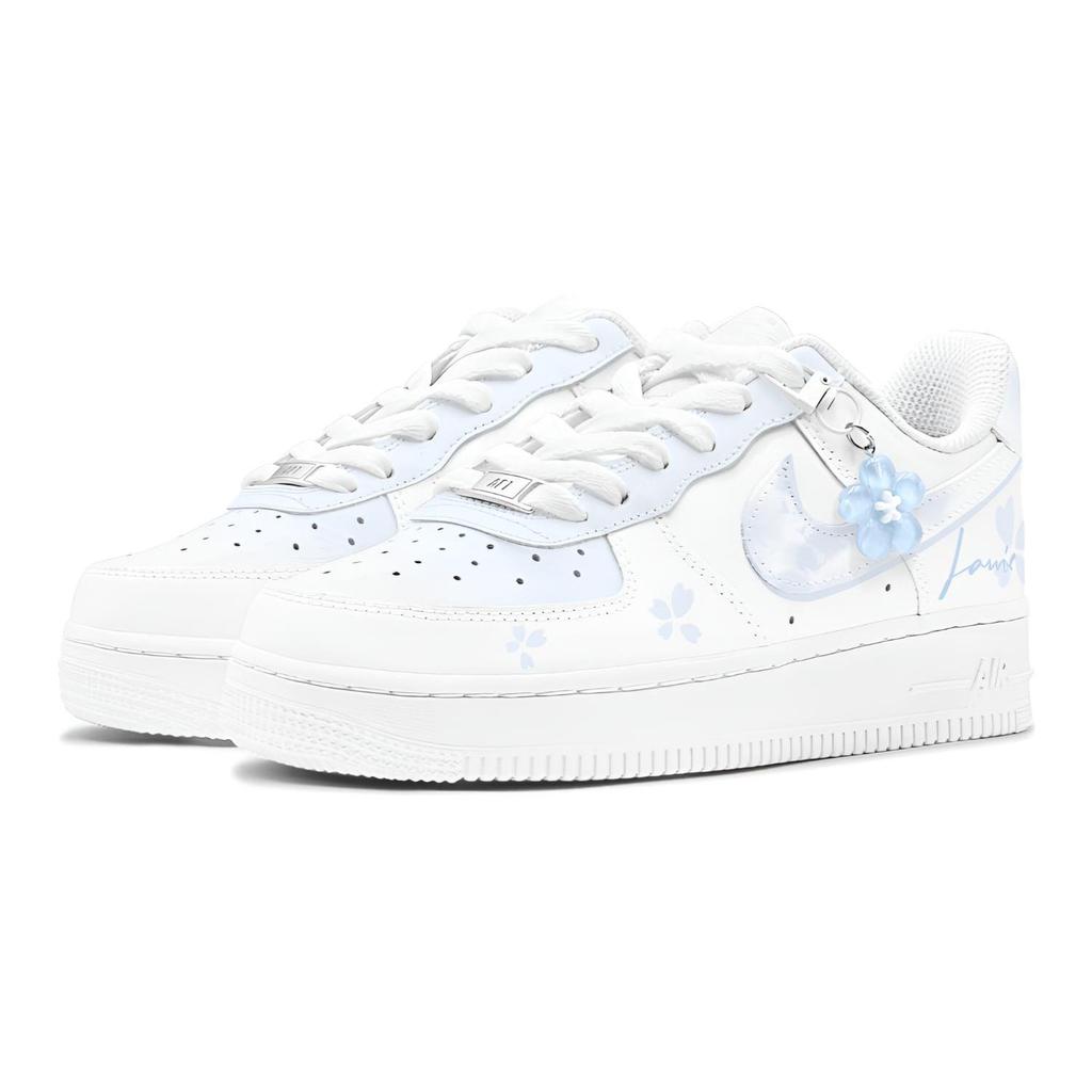 Nike Pantofi Skateboard Air Force 1 Femei Low Top Alb DH2920-111(TeamS3-S-BOX)