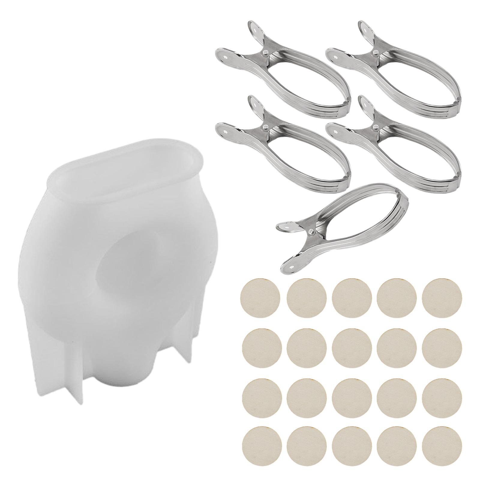 

Форма для вазы для цветов Гибкая силиконовая форма для кашпо Ручная работа Украшение для дома для обеденного стола Инструмент для формовки цветочного горшка L