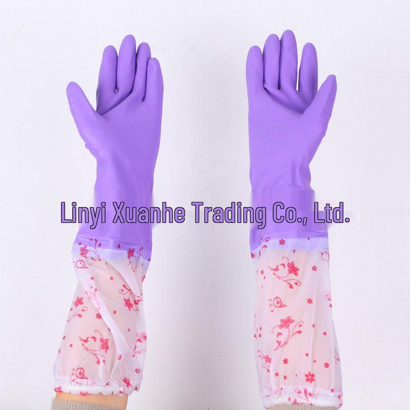 East Asia 808-4 Warm Waterproof Rubber Latex Kitchen Gloves