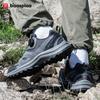 Men's Hiking Boots Outdoor Shoes Swivel Buckle Non-slip Lightweight Hiking Shoes Men's Non-slip Sports Shoes Breathable Cross-country Running Shoes