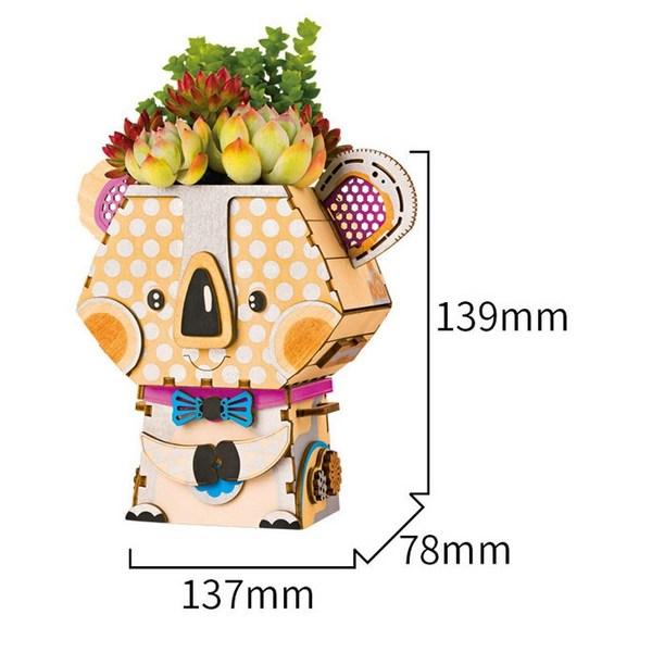 Робот Интерьер Цветок / Трехмерный пазл RD_1618 Корея 3d Пазл — фото 2