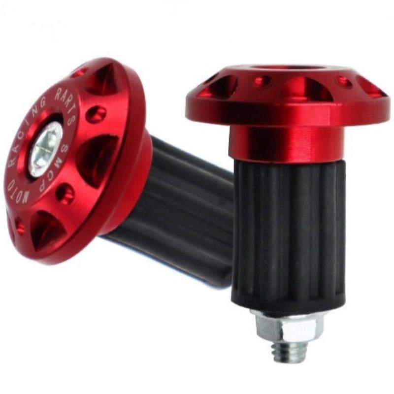 Motorcycle Handle Bar Ends Grips Moto CNC Metal Handlebar Counterweight Plug Slider Motor Bike Grips Dirt Bike Accessories