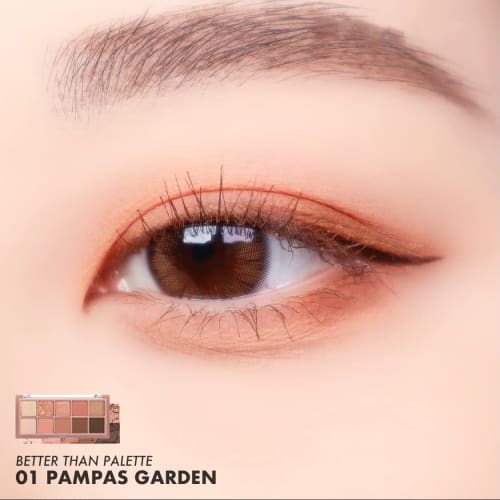 Rom&nd Romand Better Than Palette THE SECRET GARDEN #01 PAMPAS GARDEN Yeti Spring 1 Piece (x 1)