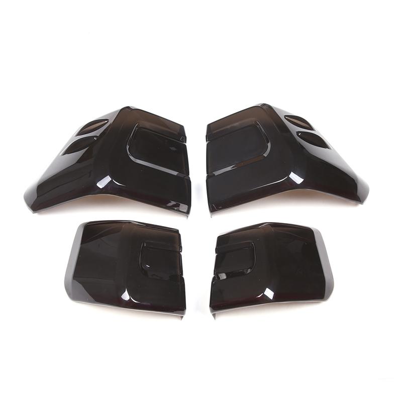 For Toyota Land Cruiser Prado FJ150 150 2018- Car Tail Light Cover Brake Light Wide Indicator Protective Cover Accessories