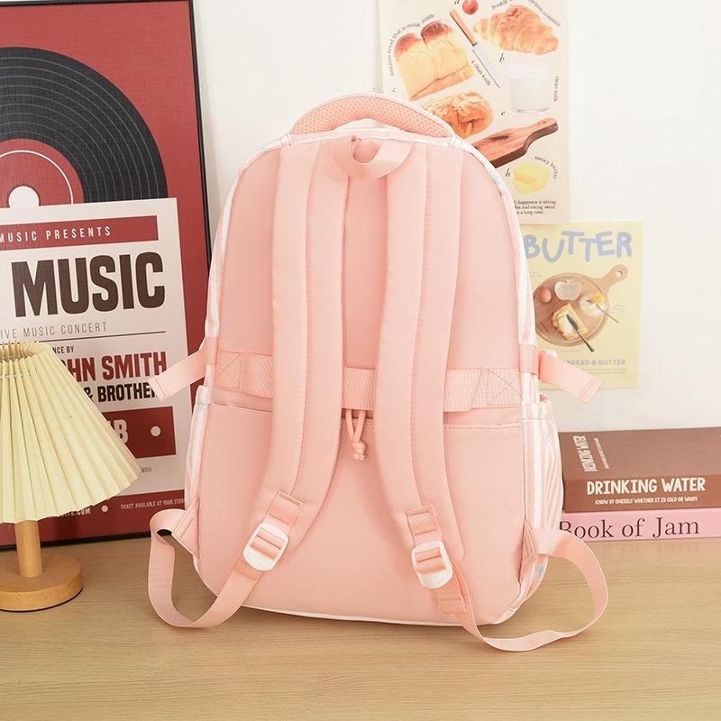 School bag new high value fresh sweet cute bee backpack junior high school students lightweight travel backpack