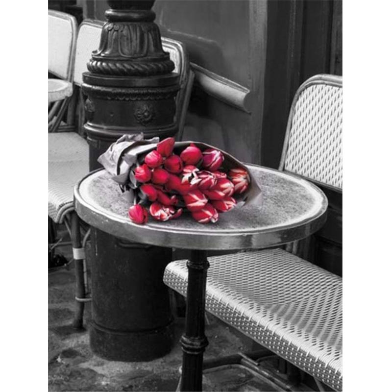 5D Paint With Diamonds Flower DIY Diamond Painting Rose Mosaic Rhinestones Pictures Wall Art Handicraft