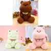 Stuffed Animal Plush Toys Rabbit Pig Bear Frog Tiger Birthday Gifts Decoration