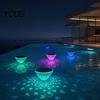 Solar Powered Swimming Pool Light Floating Light, with Dynamic Fish Projection, Color-Changing LED Lights Projection Waterproof for Pools