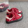 Casual board shoes women's shoes cute puppy bread shoes women's new spring and summer outer wear platform white shoes women