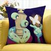 Cartoon KKinger   Various Sizes Square Pillow Case For Car Home Bedchamber Decor