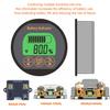 LCD Digital Battery Meter with Base Electric Bicycle Scooter Capacity Voltage Current Gauge Button Operation Type 3