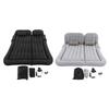 2‑In‑1 Multifunction Inflatable Travel Mattress PVC Flocking Soft Sleeping Rest Cushion Car Inflatable Bed for Car SUV