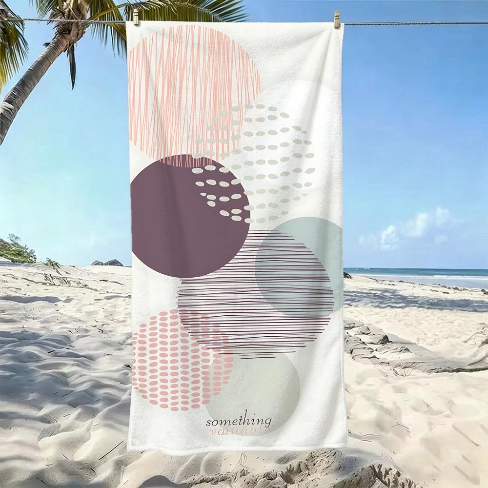 Calm W-Wabi Sabi Abstract ArtS Towel Five-Star Hotel Quality Eco-Friendly Ultra Soft Thick Towels & Beach Towels