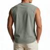 Unisex Sleeveless Casual Tank Top Loose Fit Vintage Streetwear Style Athletic Muscle Shirt Comfortable Fabric Soft Texture