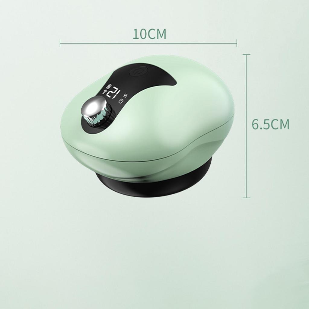 Smart Home Rechargeable Vacuum Cupping and Scraping Instrument Red Light Cupping and Suction Knob Adjustment Pressure Relief Electric Cupping Device