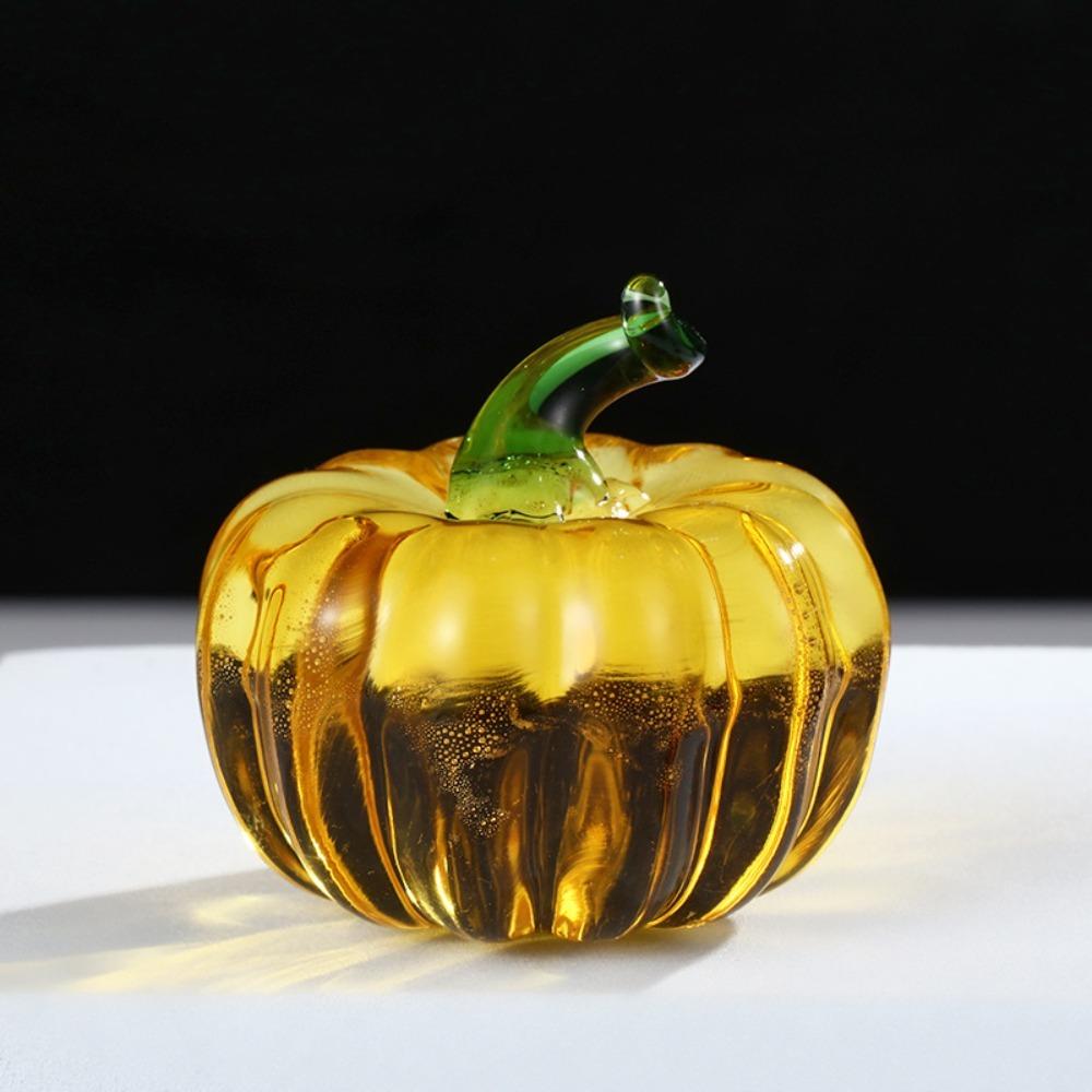 

Mini Crystal Fruit Ornaments Simulation Fruits Crystal Crafts Ornaments Office Pumpkin