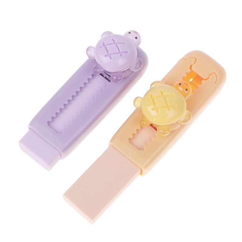 Uroczy świecący żółw, gumka do mazania typu push-pull, gumka do mazania w kształcie kreskówki, prezent dla studenta, nagroda za artykuły papiernicze