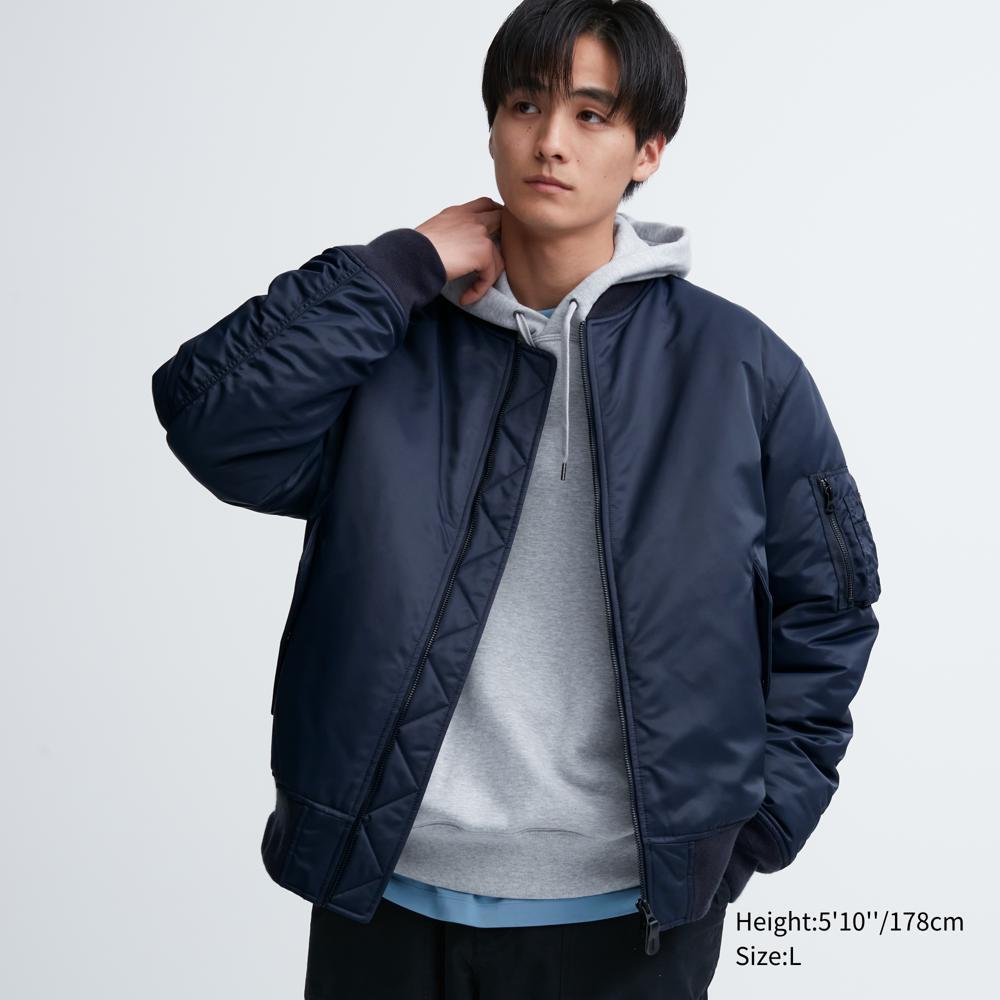 ジャケット・アウター Mannish Wool Blouson ohotoro navy M JACKETS | ohannaofficial