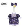 Garden Statue Accessories 1 Set Christmas Porch Goose Outfit Lace Princess Dress Halloween Clothes Costume for 23 Inch Statue Lawn Yard Patio Decor