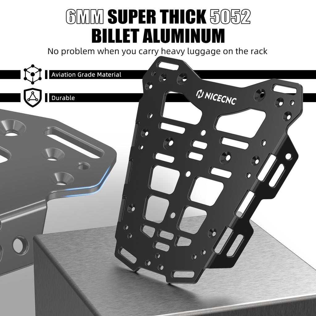 For KTM 890 Adventure 2020-2024 NICECNC Rear Luggage Rack Kit For KTM 790 Adventure 2019-2024 890 Adventure 2024 2023 2022 2021