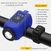 Electric Bike Horn Bike Light Waterproofs Bicycles Front Light 110dB Bicycles Electric Horn Front Headlight Enduring