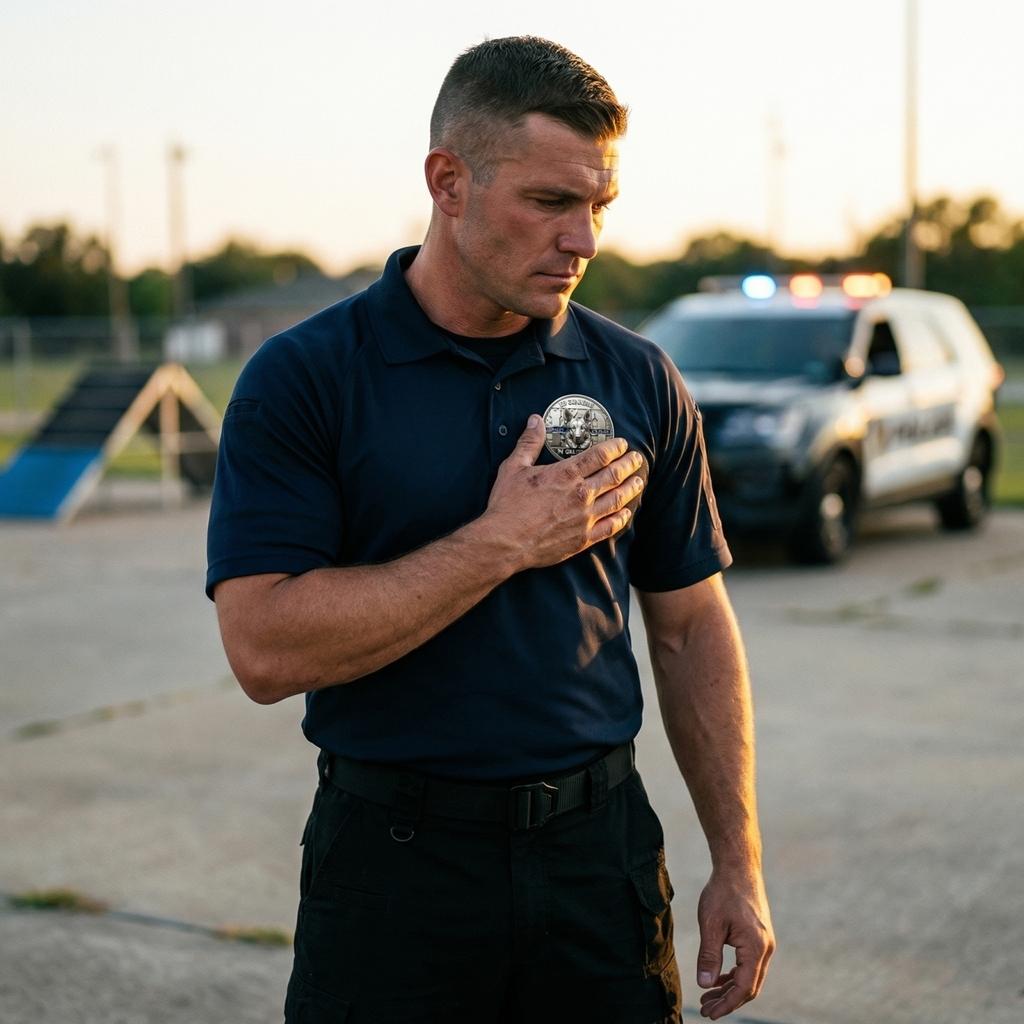 K9 Guardians Loyalty Commemorative Coin - Double-Sided Dog Challenge Coin For Enforcement, K9 Handlers & Supporters | Tribute To Courage And Devotion