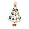 Christmas Tree Charms Jewelry Making Charms Pendant for Necklace Bracelet Earring Making Cristmas Stocking Stuffer
