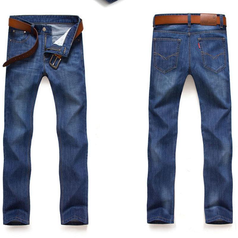 Jeans Herre Stretch Denim Slim Jean Man Business Herre Jeans Merke myke bukser Herrebukse