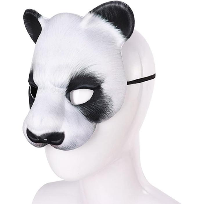 Halloween Animal Masks Masquerade Panda Halloween Cosplay Masks Carnival Party Masks Panda Masks Costume