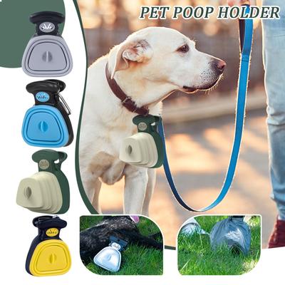 Dog Poop Pick Up Clip, Out To Walk The Dog To Pick Up The Poop, Portable Folding Pick Up Poop Clip Dog Poop Clip Garbage Bag