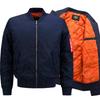 Men's Cross-Border Stand-up Collar Cotton MA01 Pilot Baseball Jacket, Plus Size, Autumn/Winter Casual Coat